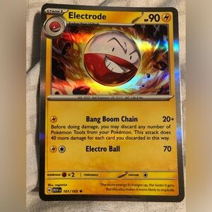 Electrode Pokémon Card